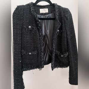 Korean tweed blazer